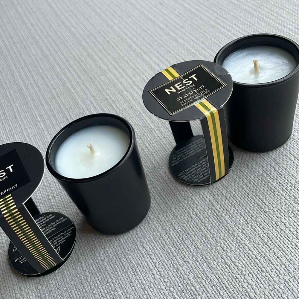 NEST NEW YORK grapefruit candle mini set